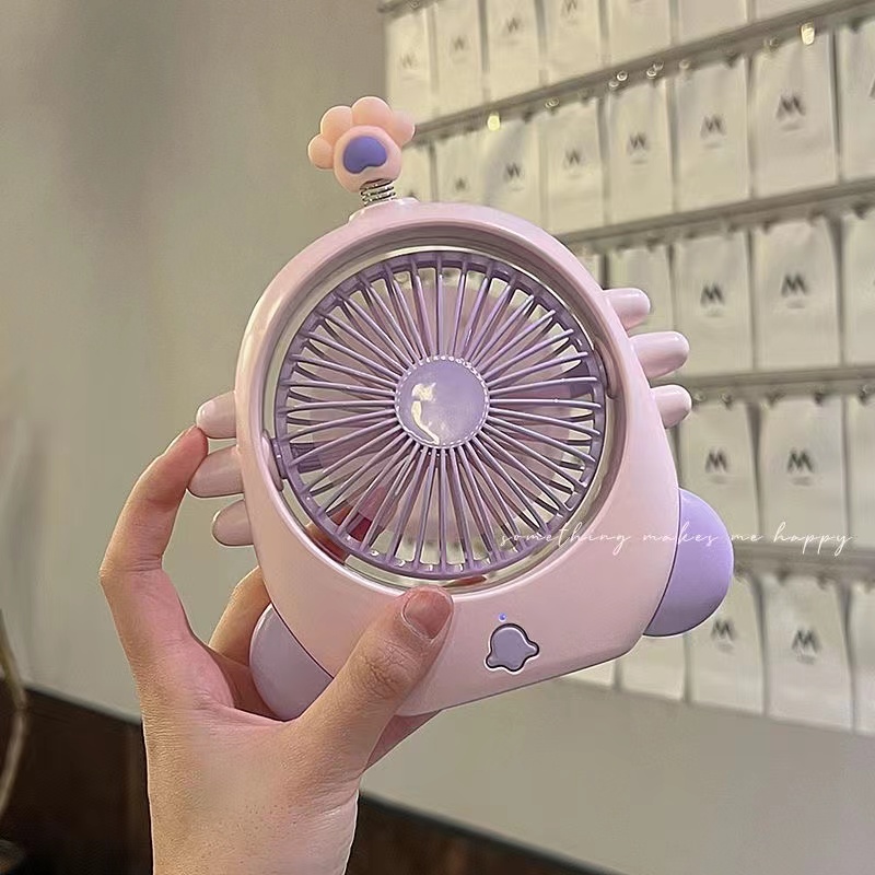 萌爪卡通风扇产品图