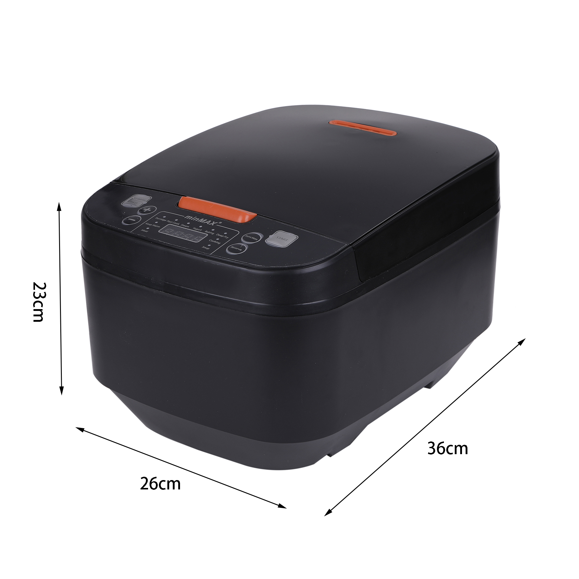 Multi-functional rice cooker, household 5L large capacity rice cooker, square pot reservation, English European standard gift rice cooker Application Scenario