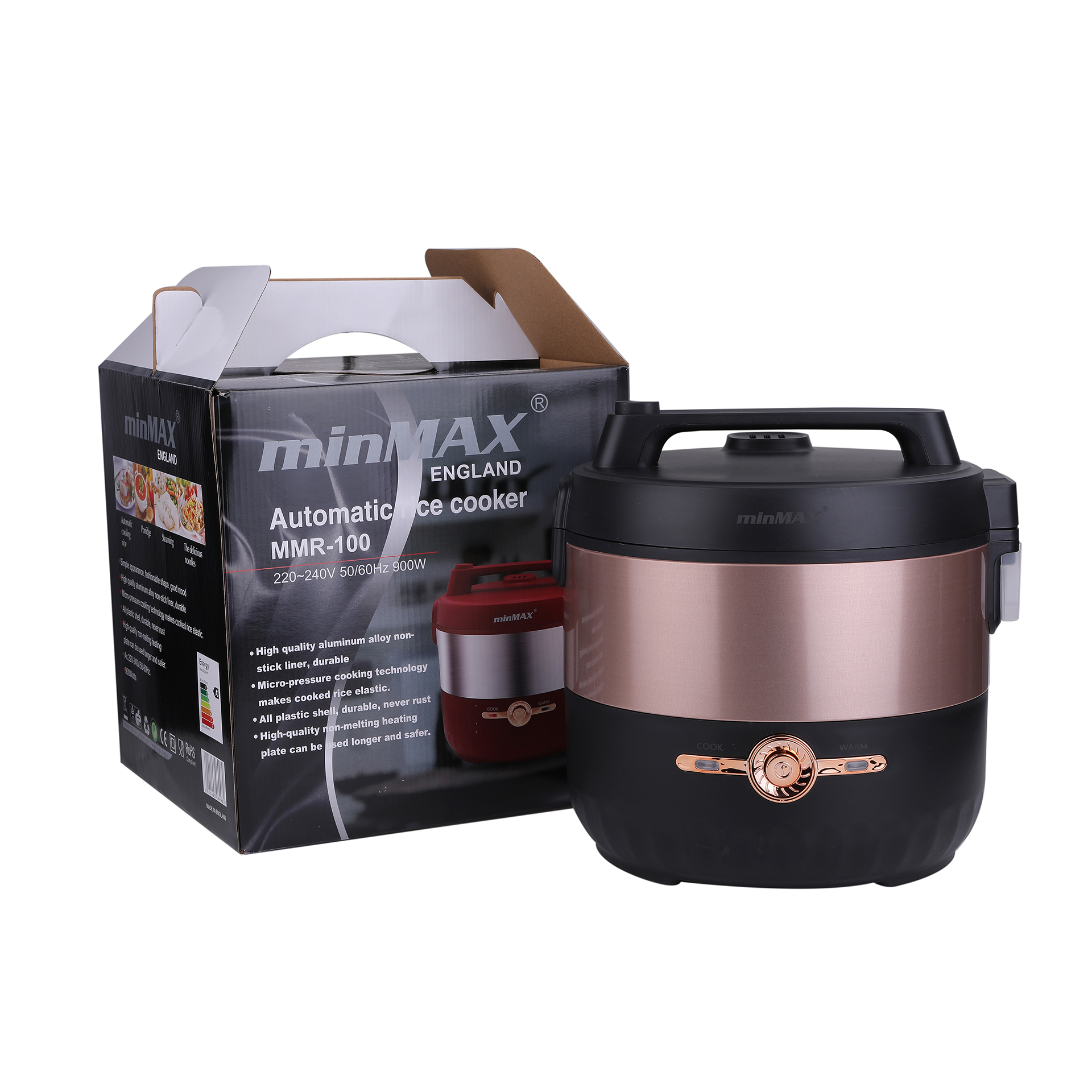 Multi-functional rice cooker, one-button operation rice cooker, household rice cooker, 1-5 people mini rice cooker, non-stick pan Item Picture