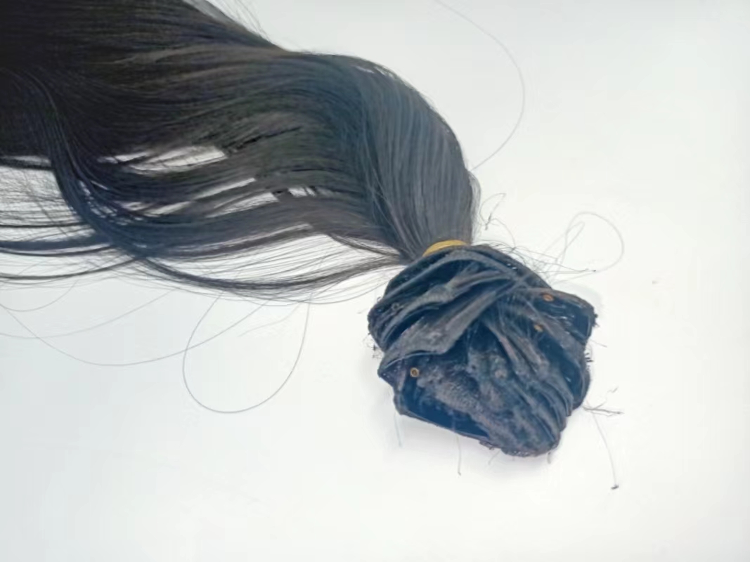 Negro peluca mujer pelo largo picks degradado invisible natural one piece recto corto extensiones colgantes orejas tinte Application Scenario