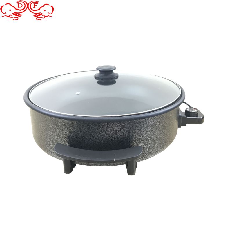 DF68359电热锅电火锅不粘锅炒菜锅火锅煎锅DF Trading House