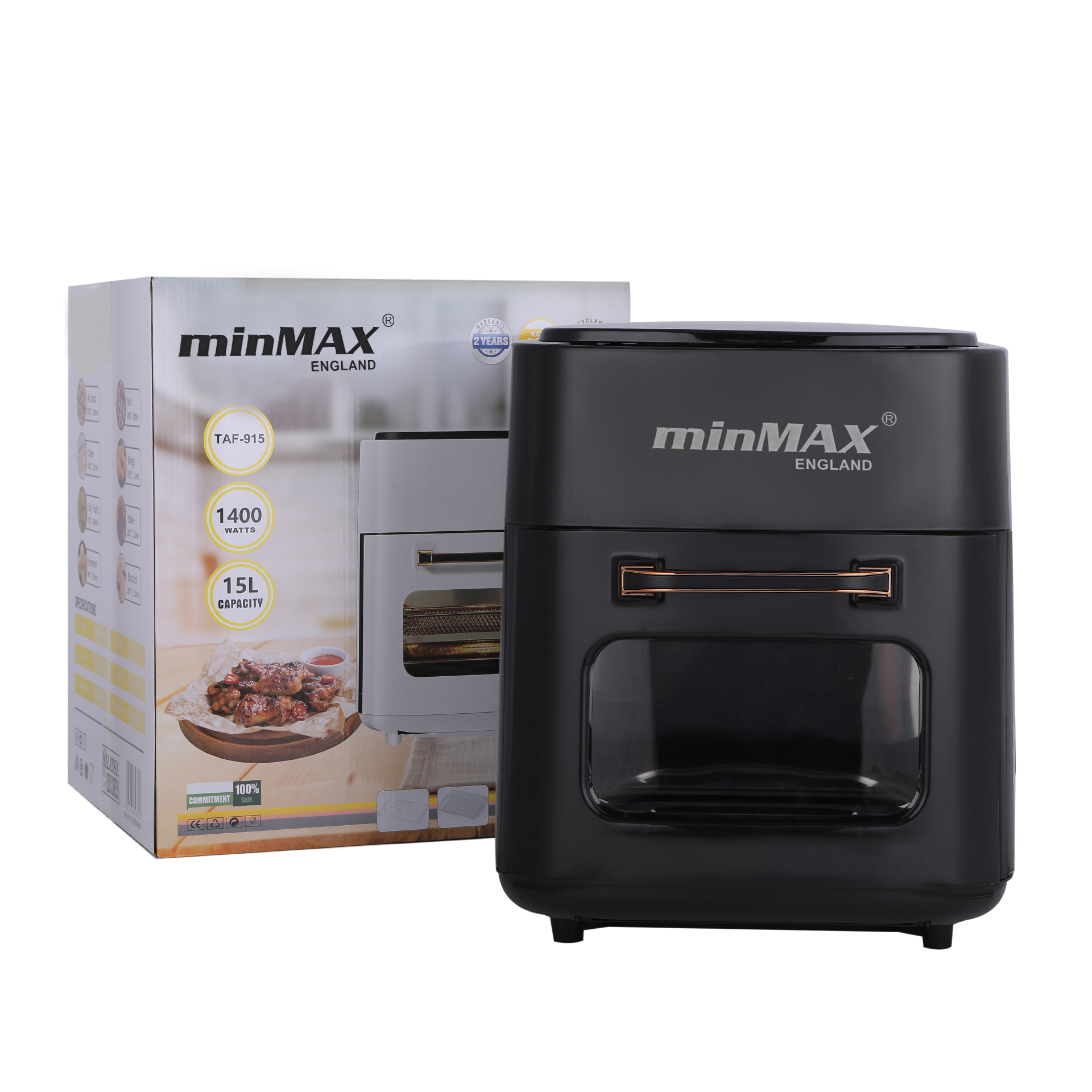 minMAX smart air freidora transfronteriza horno eléctrico de gran capacidad máquina de barbacoa sin humo Item Picture