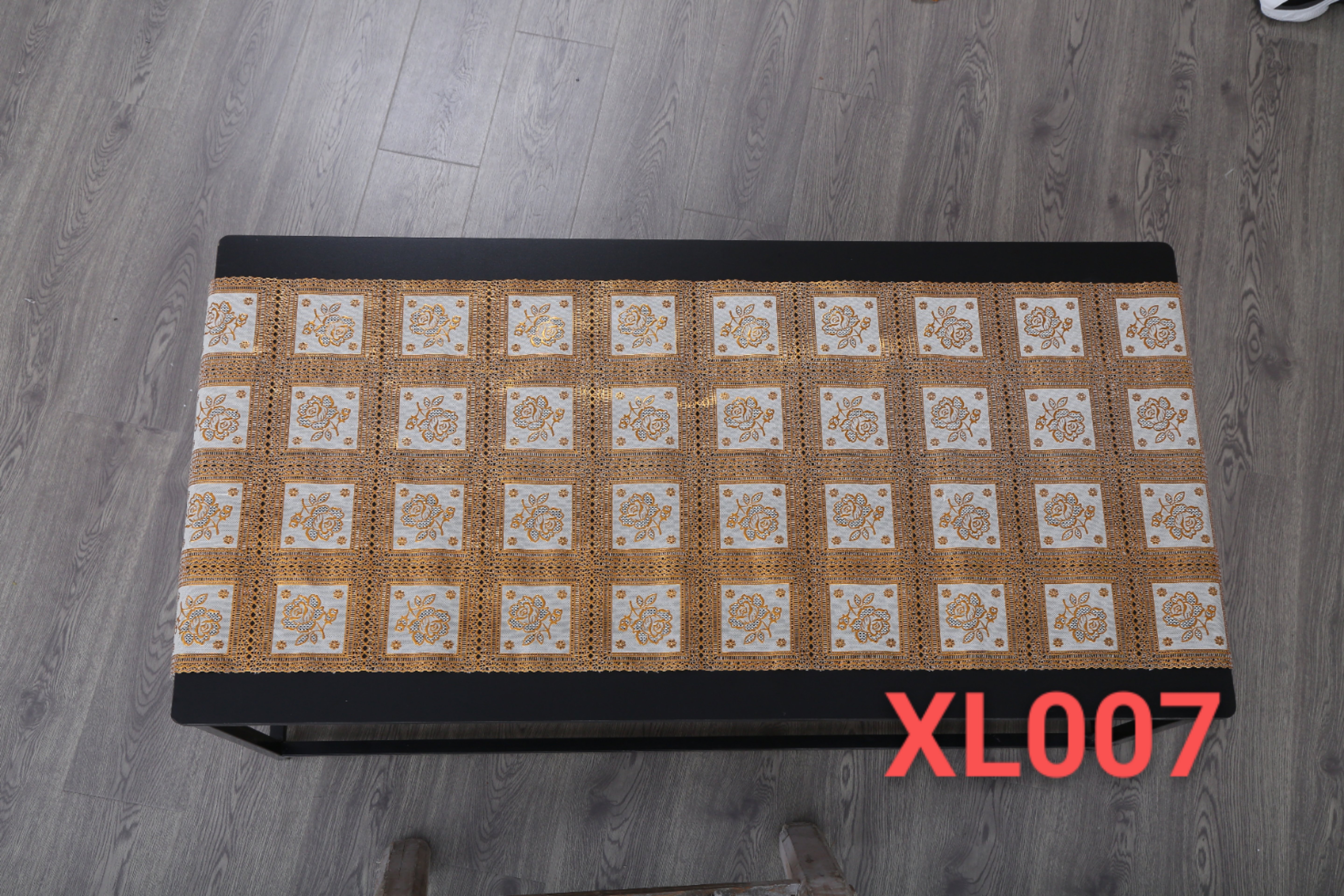 桌布/丝绒桌布/印花透明台布/落水毛/桌旗欧式细节图