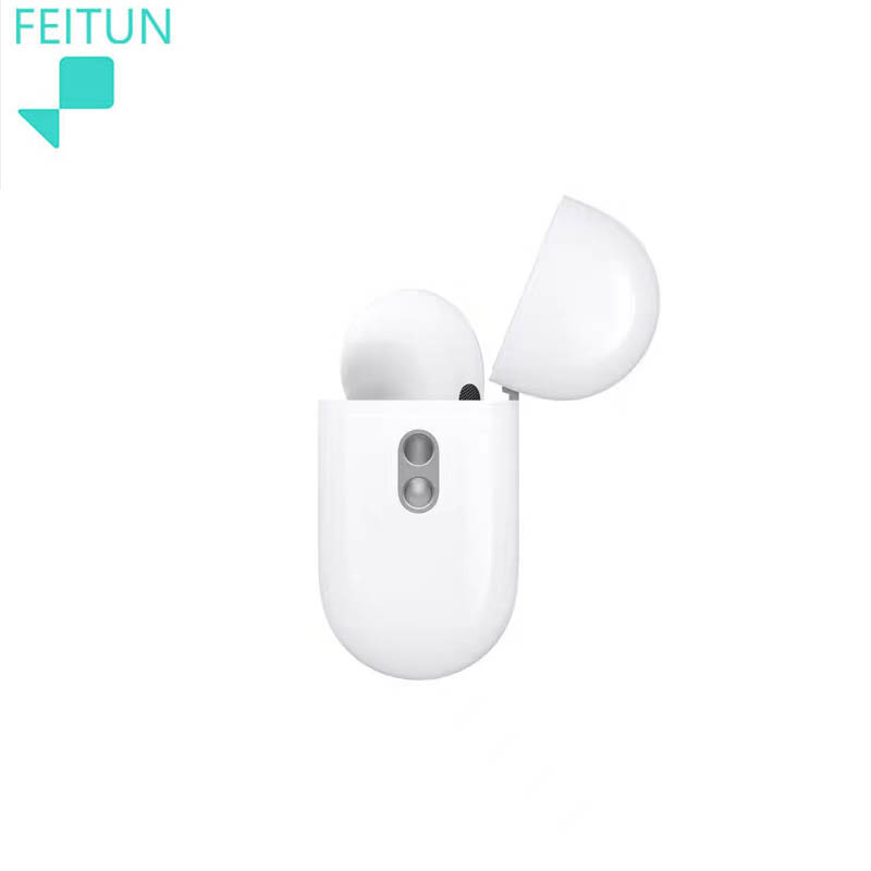 蓝牙/品质稳定/降噪/耳机滑动触控调音/带蜂鸣/飞豚品牌/FH0561/耳机白底实物图