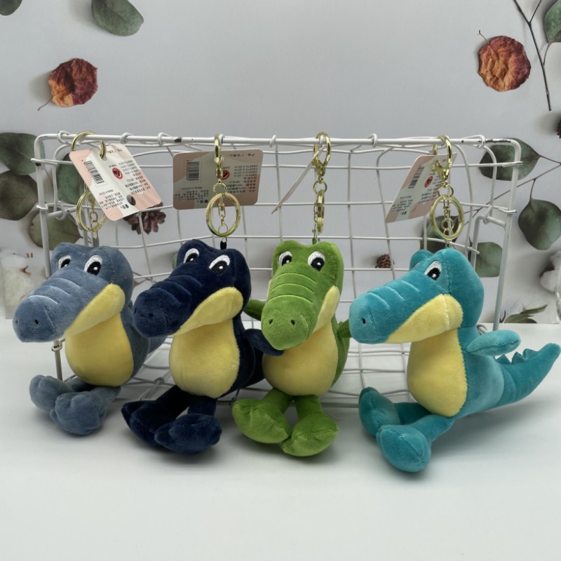 香味毛绒公仔钥匙扣外贸出口恐龙精品公仔玩偶挂件精品抓机娃娃
