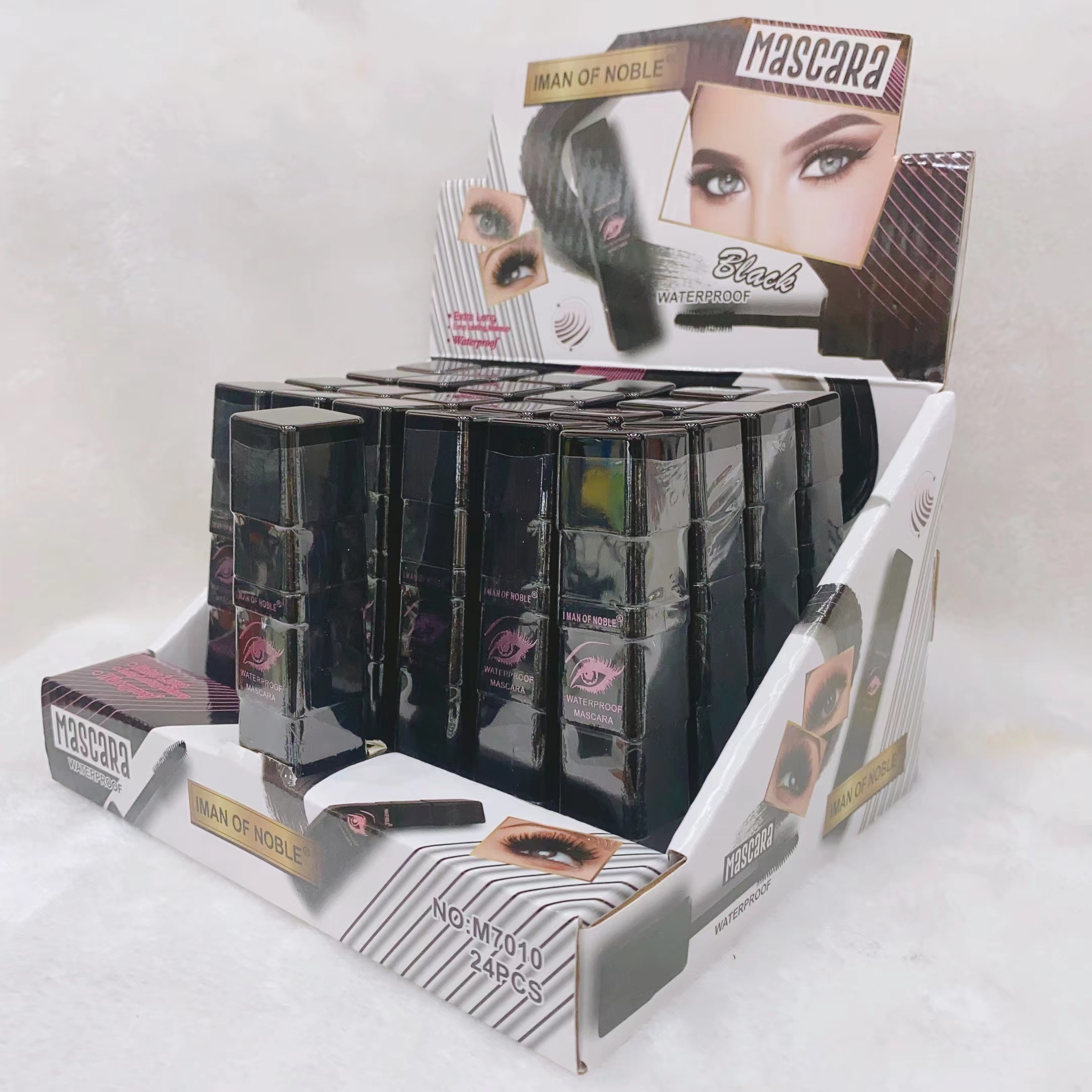 睫毛膏/防水/高档白底实物图