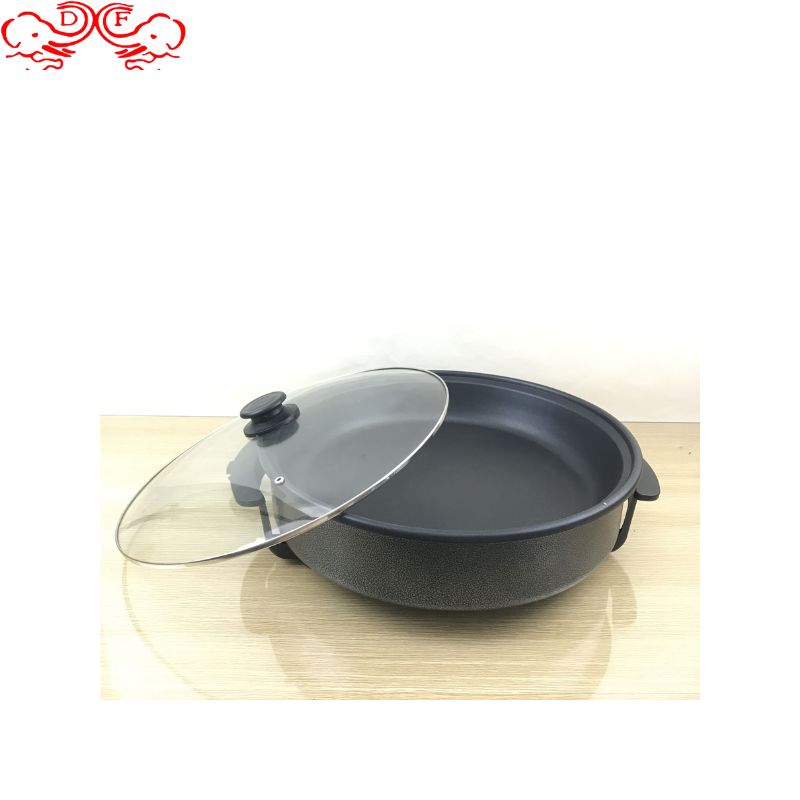 DF68359 Electric hot pot, electric hot pot, non-stick pan, cooking pan, hot pot, frying pan, DF Trading House Specification image