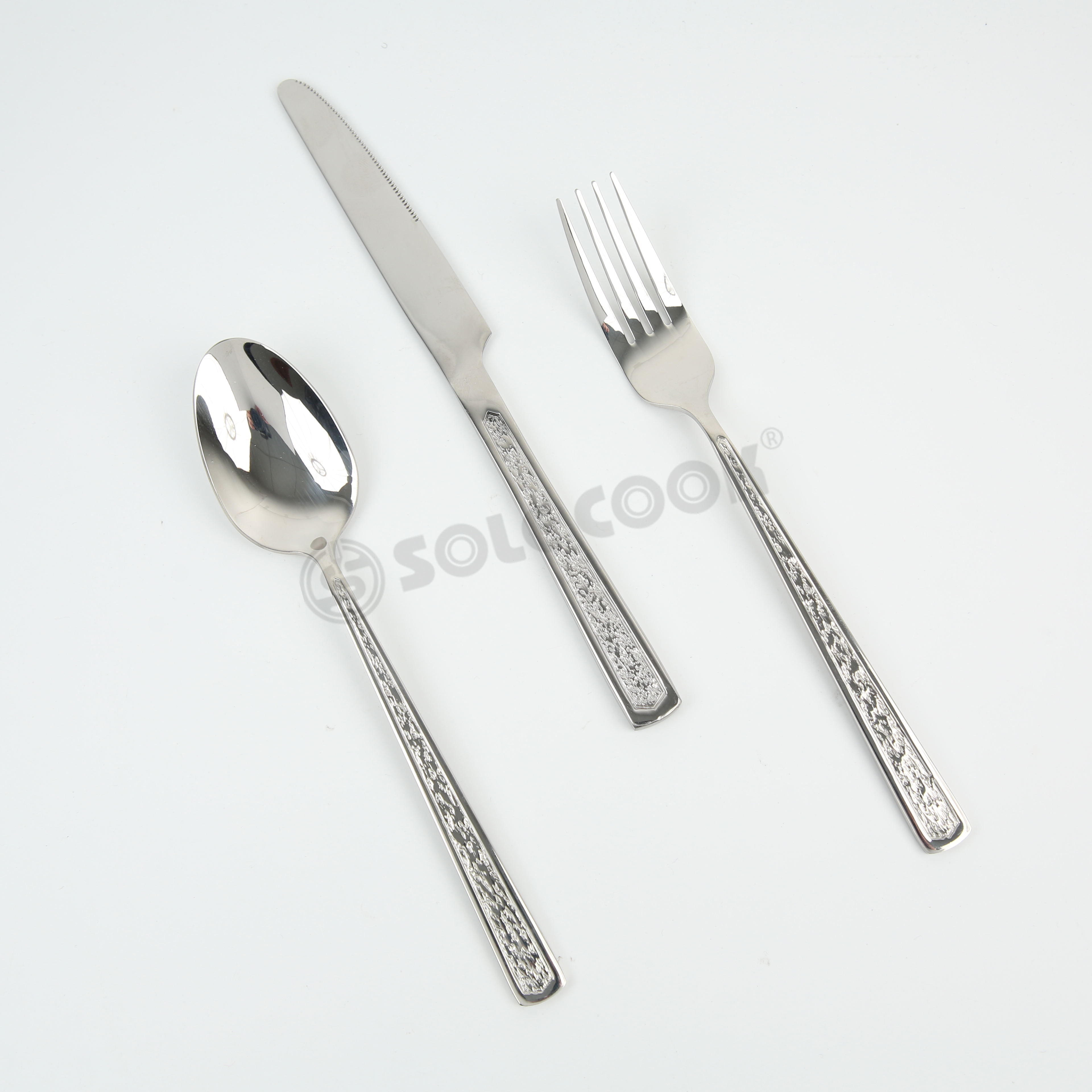 刀叉勺/不锈钢餐具/西餐具/刀叉勺套装/sole cook/牛排刀/酒店西餐具产品图