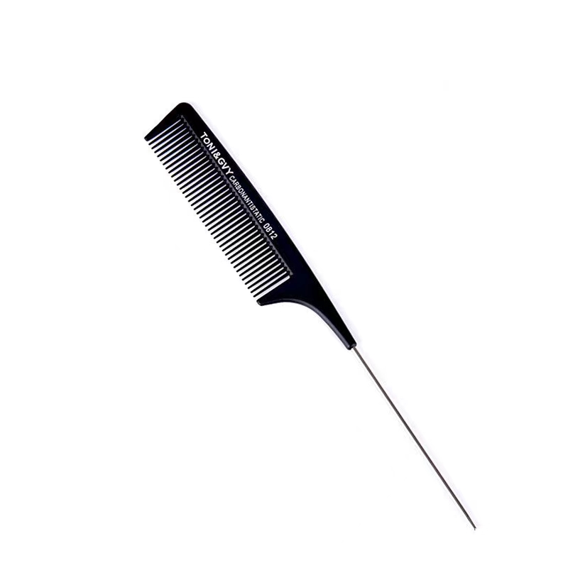 Longfa salon Factory direct sales of Tony hair salon-specific combs, carbon fiber combs, pointed tail combs, and updo combs details Picture