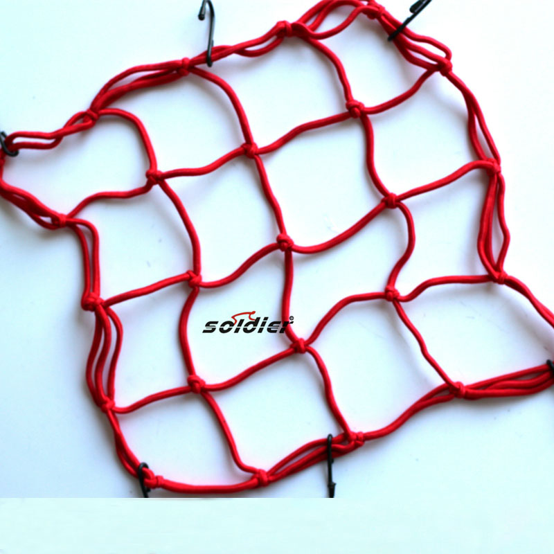 行李网罩 松紧行李绳 捆绑绳 货架网 30*30 //4孔货架网彩色