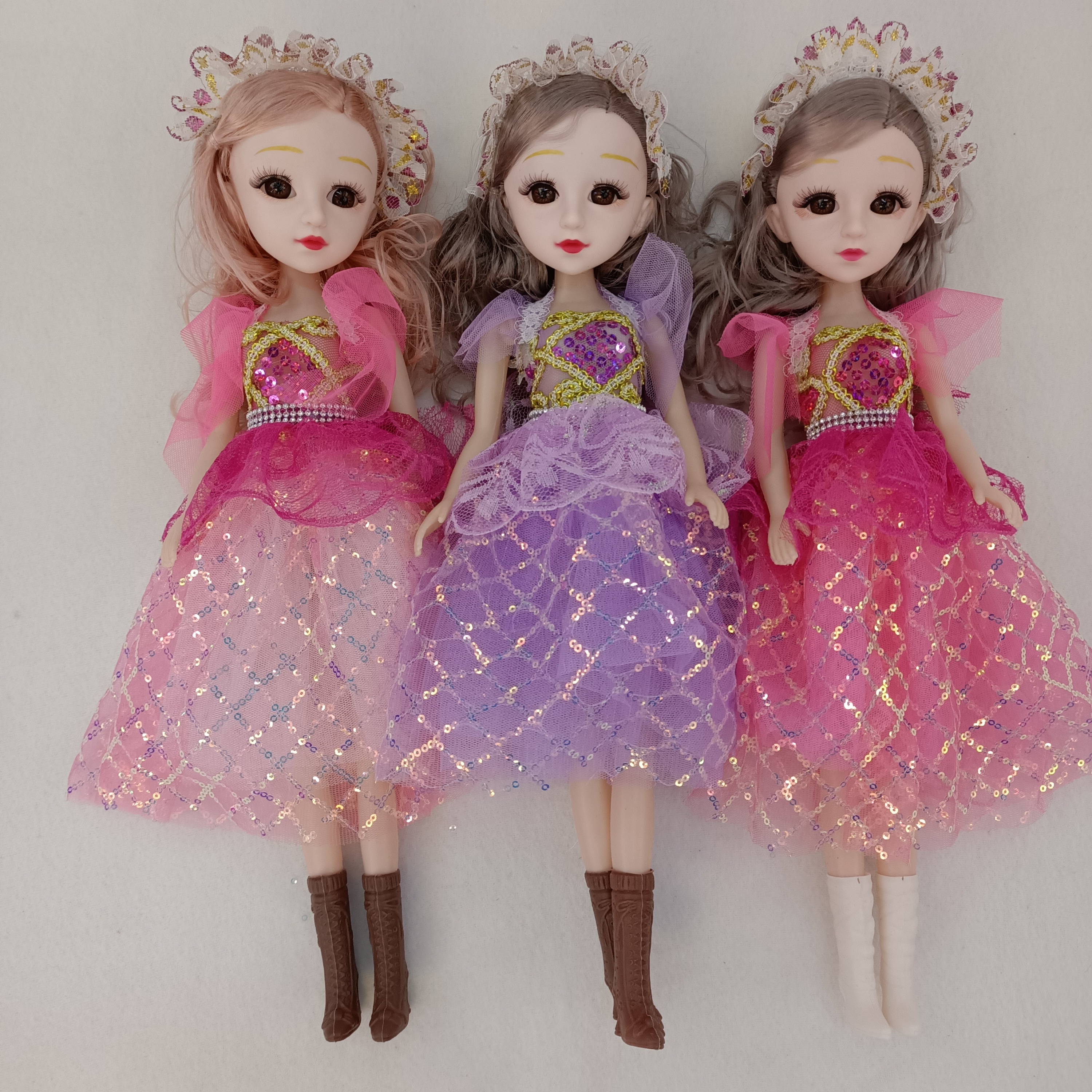 新款创意音乐娃娃挂件女孩玩具公主玩偶礼物礼品仿真重生娃娃过家家玩具