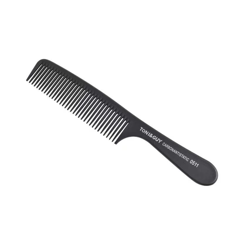 Longfa salon Factory direct sales of Tony hair salon-specific combs, carbon fiber combs, pointed tail combs, and updo combs Specification image