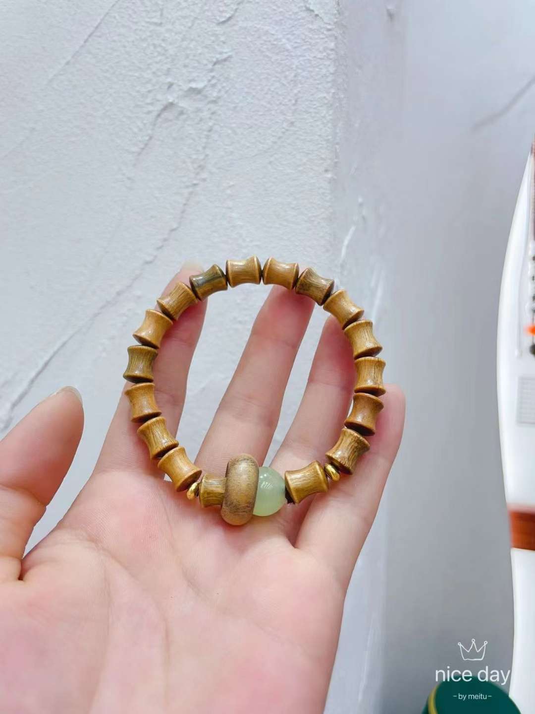 Jiejie High sandalwood bracelet detail image 7