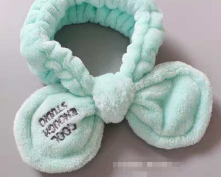 Embroidered Letter Headband Face Wash Wristband 9 Colors undefined