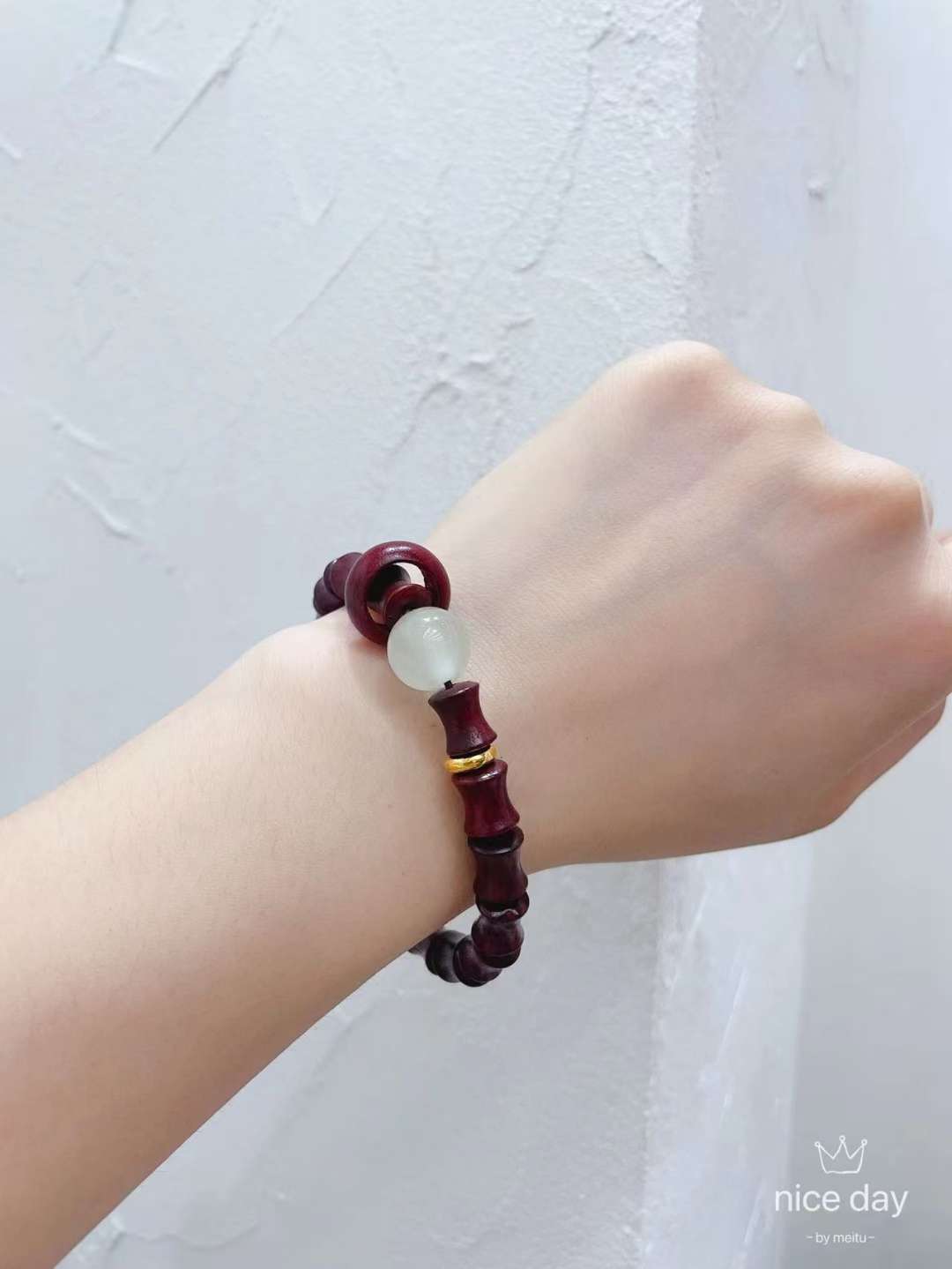 Jiejie High sandalwood bracelet detail image 13