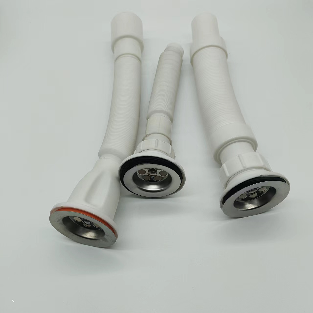不锈钢面盆下水器下水管全套伸缩塑料台盆下水一体式防臭密封排水