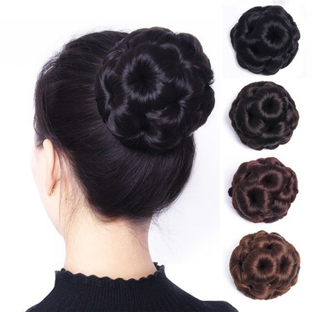 Wholesale of foreign trade supplies: flower bud hair clips, meatball hair bags, Hepburn hair clips, hair bags