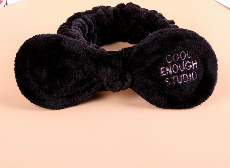 Embroidered Letter Headband Face Wash Wristband 9 Colors undefined