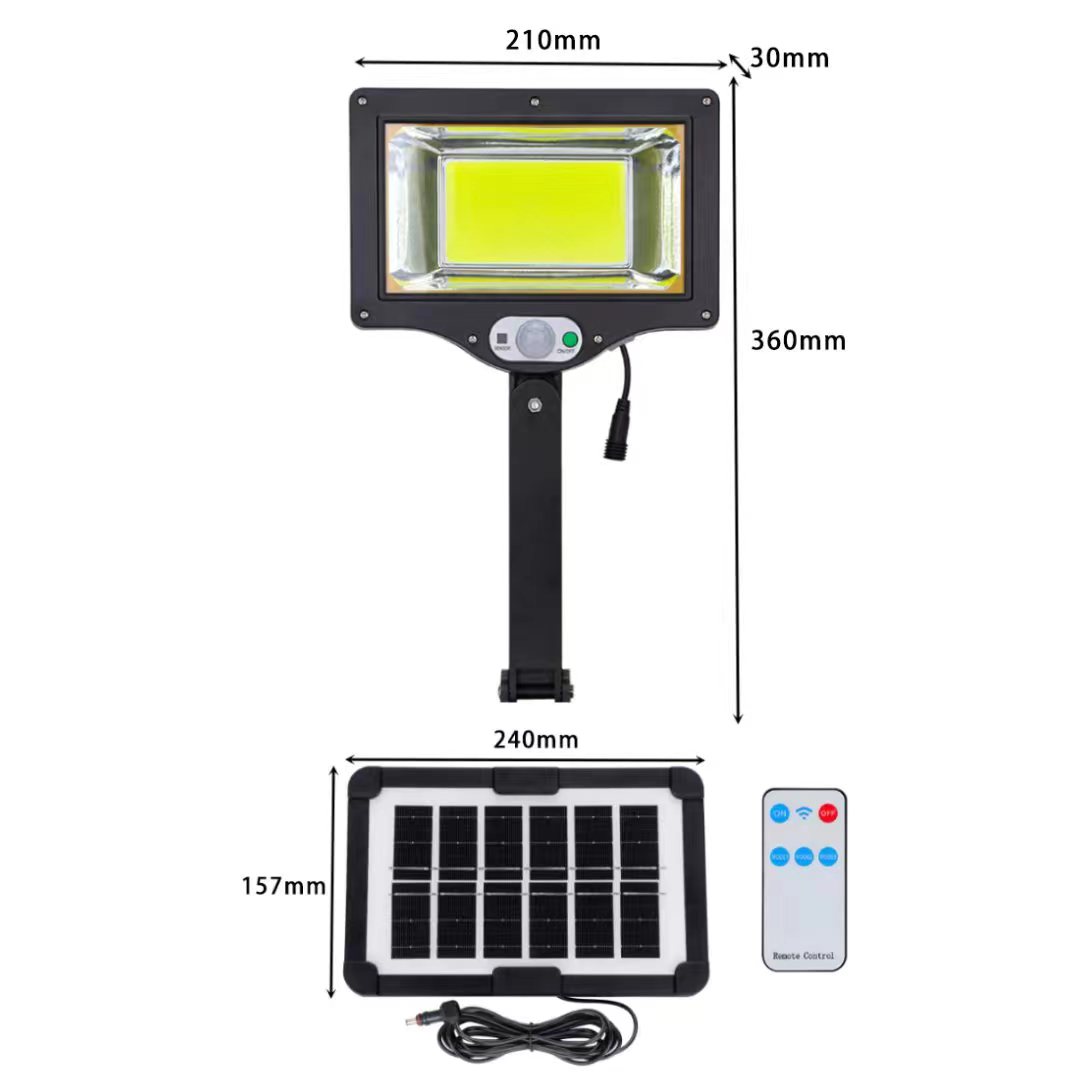 CC7701 New solar led wall lamp, human-sensing outdoor garden lamp, corridor lighting small street lamp