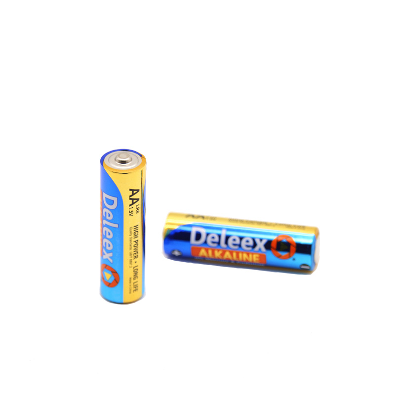 Deleex碱性电池4支装LR06简单包装AA电池5号电池battery锌锰干电池遥控器电池玩具电池高效电池环保电池详情图4