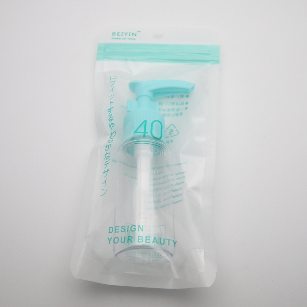 40 ml duckbill bottle body wash and hand sanitizer are portioned into bottles detail image 3