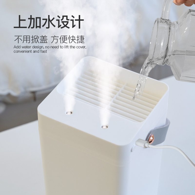 The HOLDMAY large-capacity dual-spray humidifier from the manufacturer is selling well details Picture
