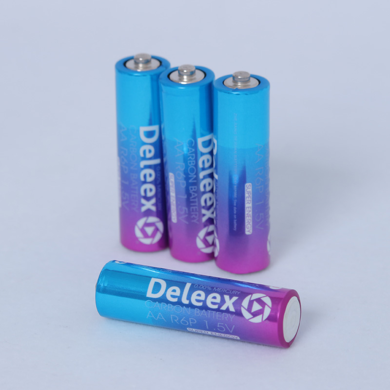 Deleex/碳性电池/5号电池/AA/精美/耐用高效/battery/话筒/遥控器/大含量细节图