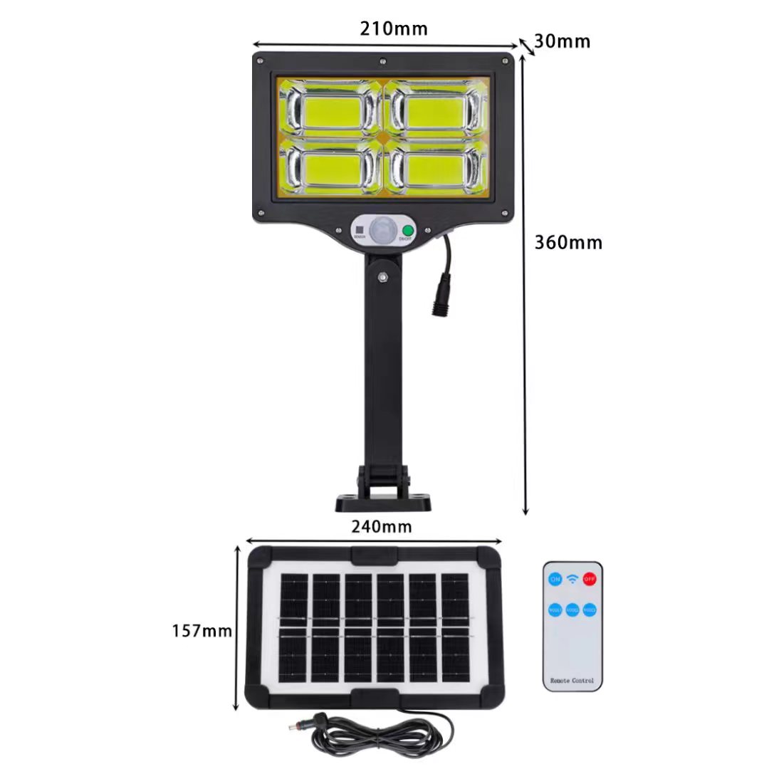 CC7701 New solar led wall lamp, human-sensing outdoor garden lamp, corridor lighting small street lamp details Picture