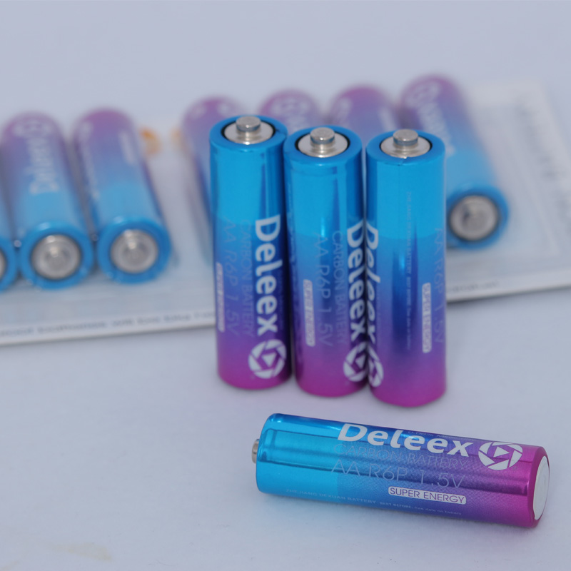 Deleex/碳性电池/5号电池/AA/精美/耐用高效/battery/话筒/遥控器/大含量产品图