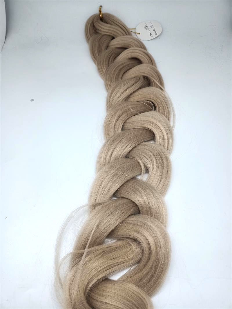 Trenzas africanas grandes pelucas trenzas de colores cuerdas de pelo trenzas de fibra química degradadas trenzas de reggae hip-hop trenzas trenzas de pelo "crossover" Specification image