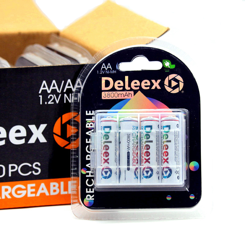 Deleex碳性电池简单包装AA电池5号电池锌锰干电池手电筒电池遥控器电池玩具电池高效电池详情图4