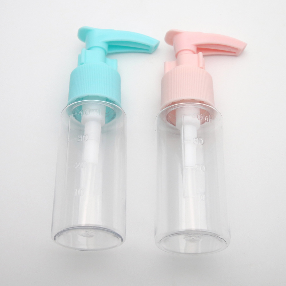 40 ml duckbill bottle body wash and hand sanitizer are portioned into bottles detail image 6