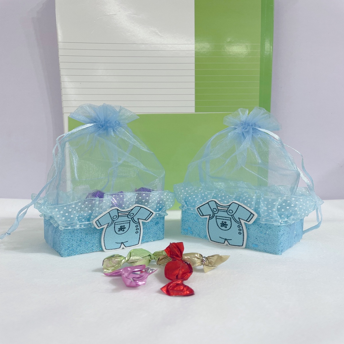 雪纱点点花边加小裤子糖果礼品袋