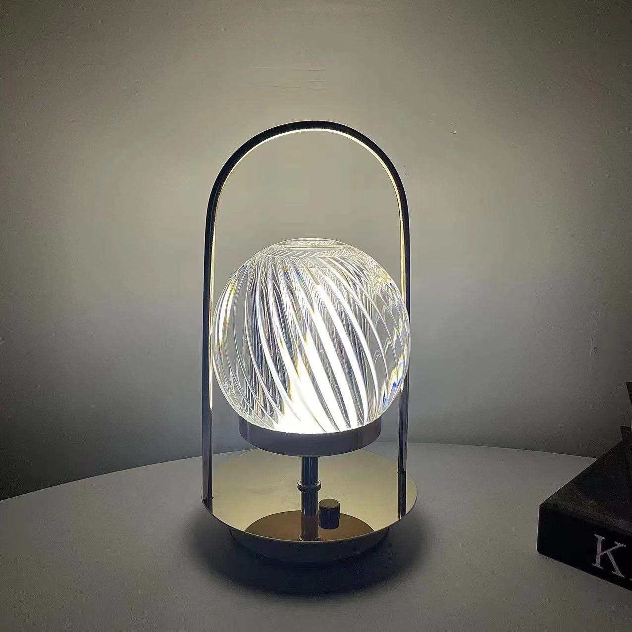 水晶台灯/充电台灯/氛围灯产品图