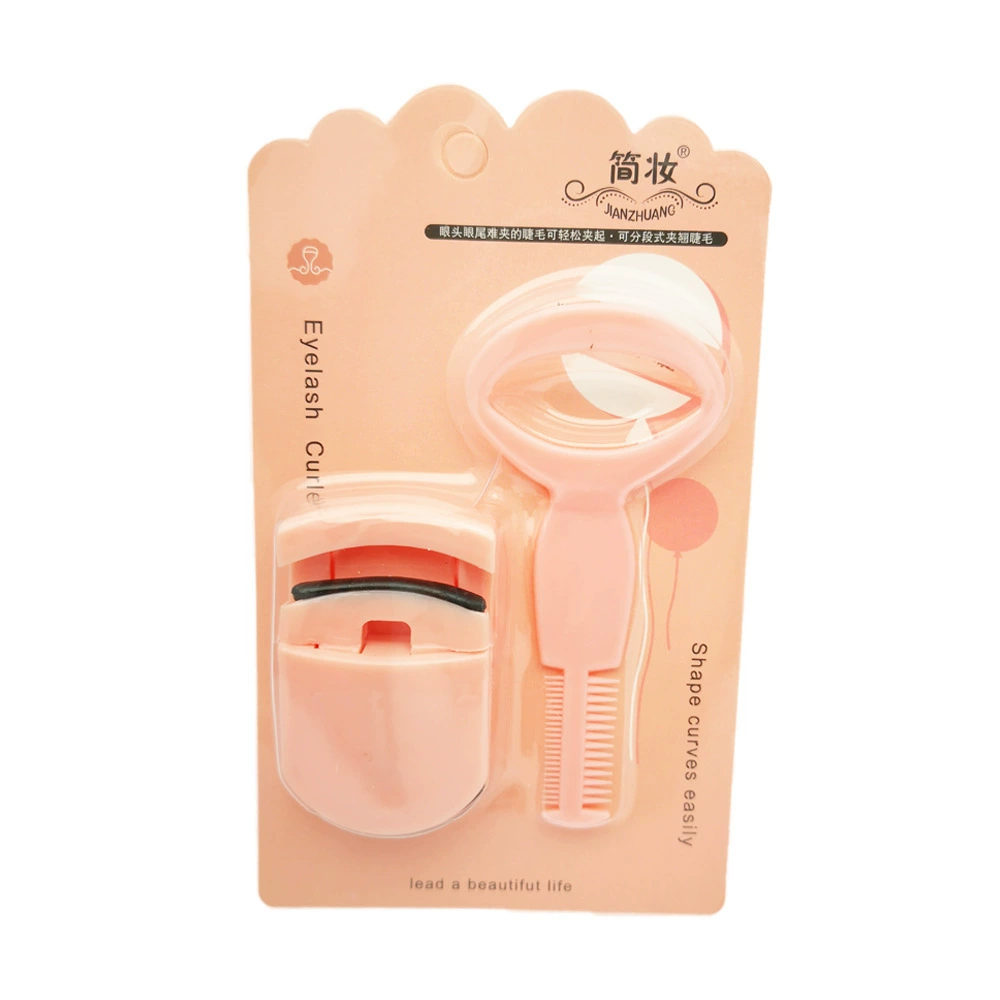 Eyelash card, false eyelash assistant, eyeliner drawing assistant, eyelash curler, eyelash curler plus eyelash card detail image 2