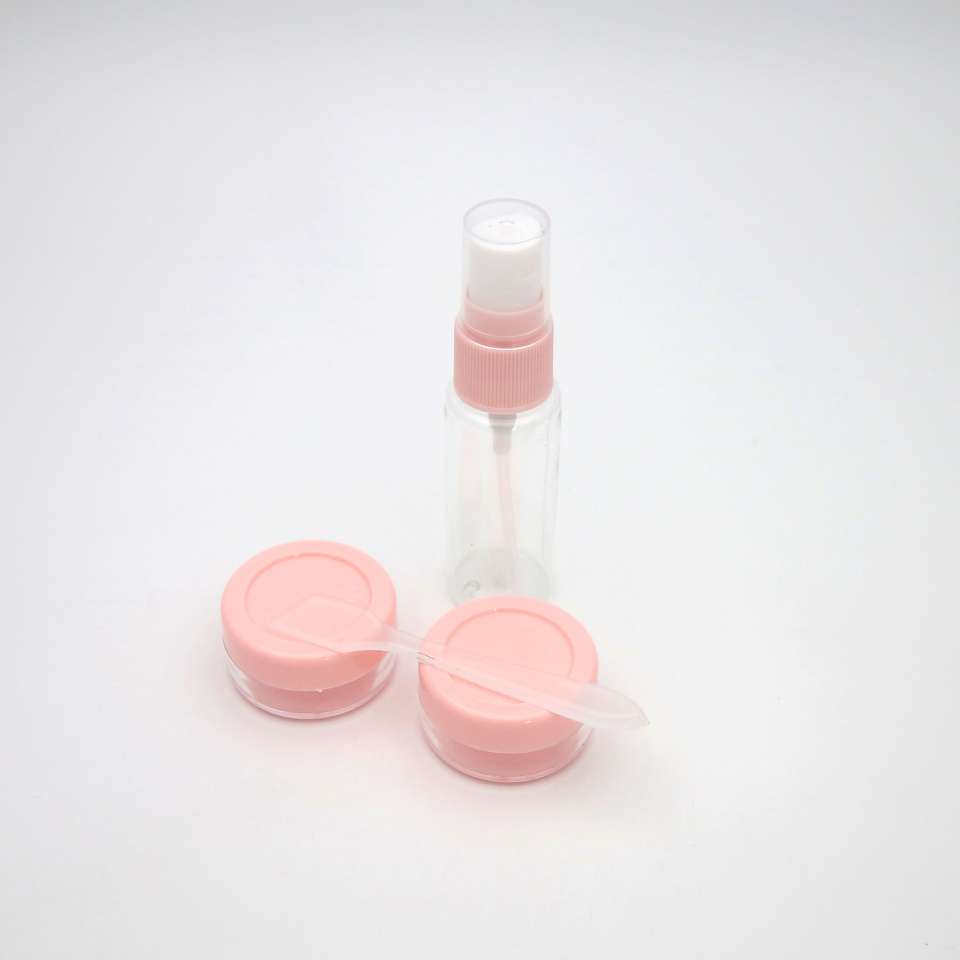 Travel cosmetic set bottles, packaging bottles, cans, pet empty bottles, spray bottles, plastic travel sets Specification image