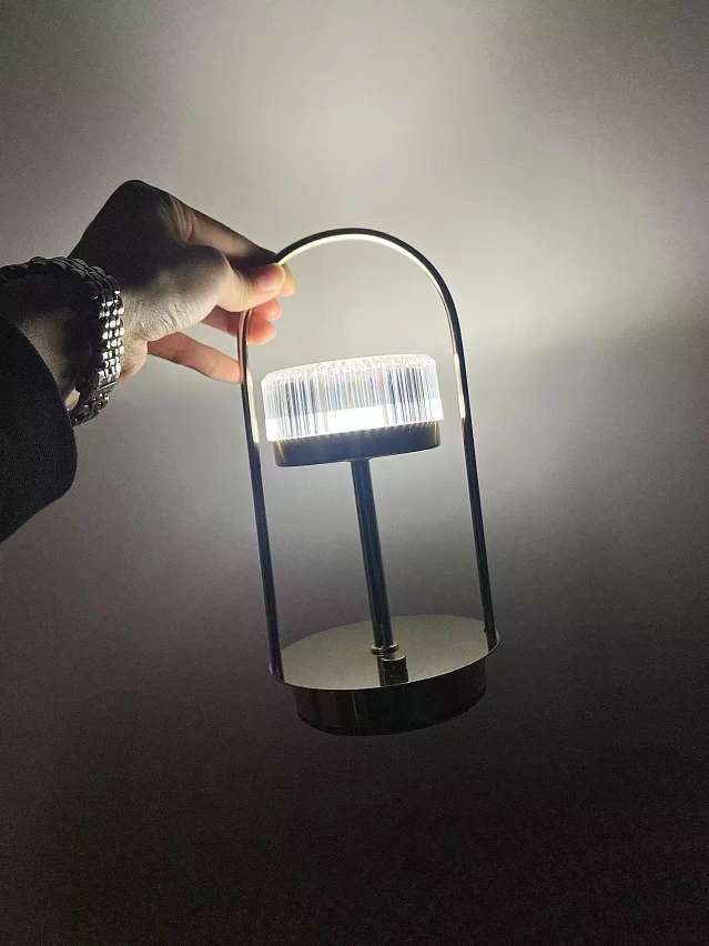 触摸式水晶台灯 床头台灯 充电式详情图8