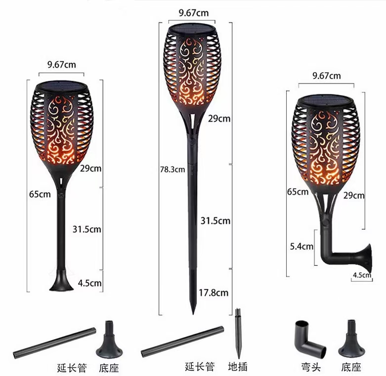 火把灯/太阳能/插地灯产品图