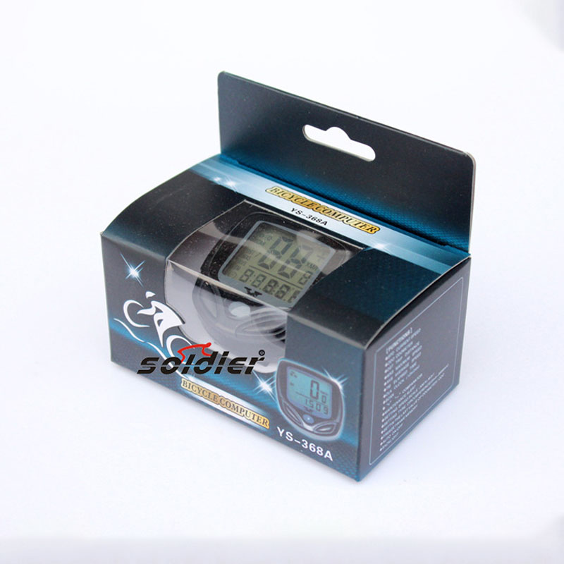 夜光码表 自行车码表自行车计速器//YS-368A码表