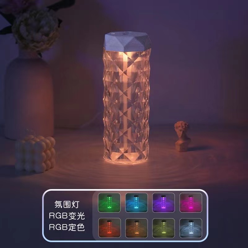 加湿器家用卧室静音母婴桌面空调房空气加湿器氛围灯加湿器