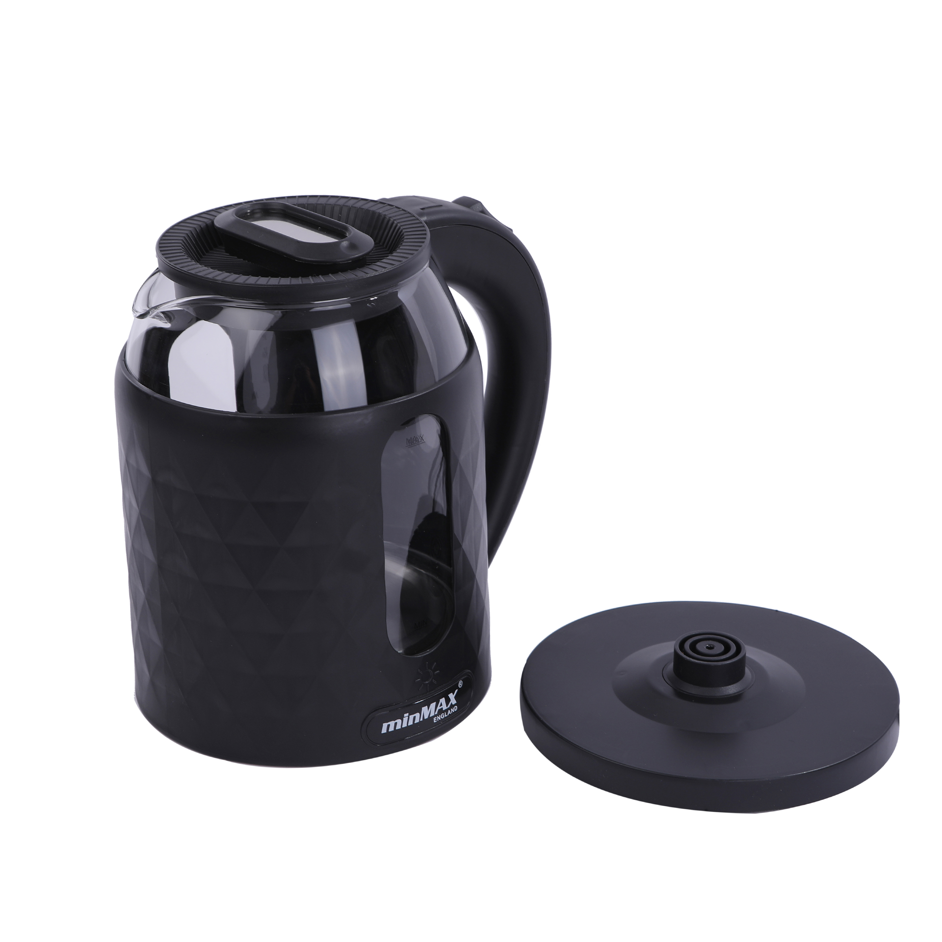 New European standard high-end glass window anti-dry-burning electric kettle, quick heating kettle Specification image