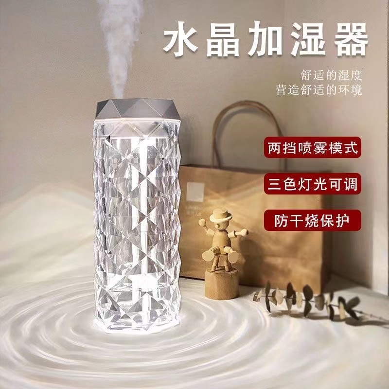 Humidifier for home bedroom, silent mother and baby, desktop, air conditioning room, air humidifier, ambient light humidifier Application Scenario