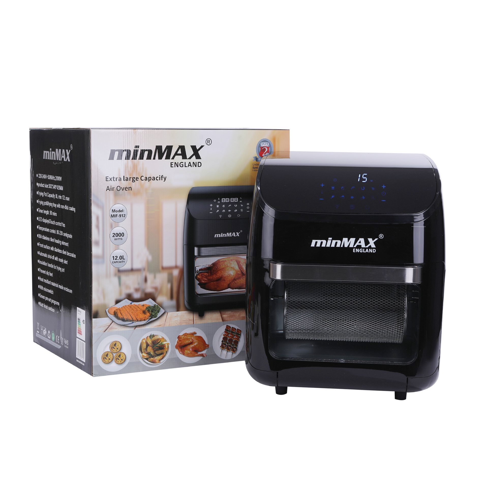 إن آلة صنع المقلي MinMAX للهواء ذات قدرة كبيرة على الشرائح عبر الحدود الأوروبية -البريطانية -الأمريكية Item Picture