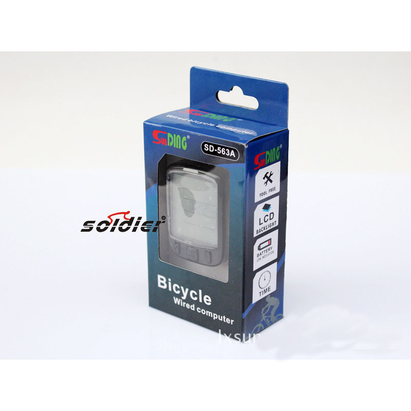 自行车码表夜光码表 自行车配件 自行车中文码表//563A码表详情1