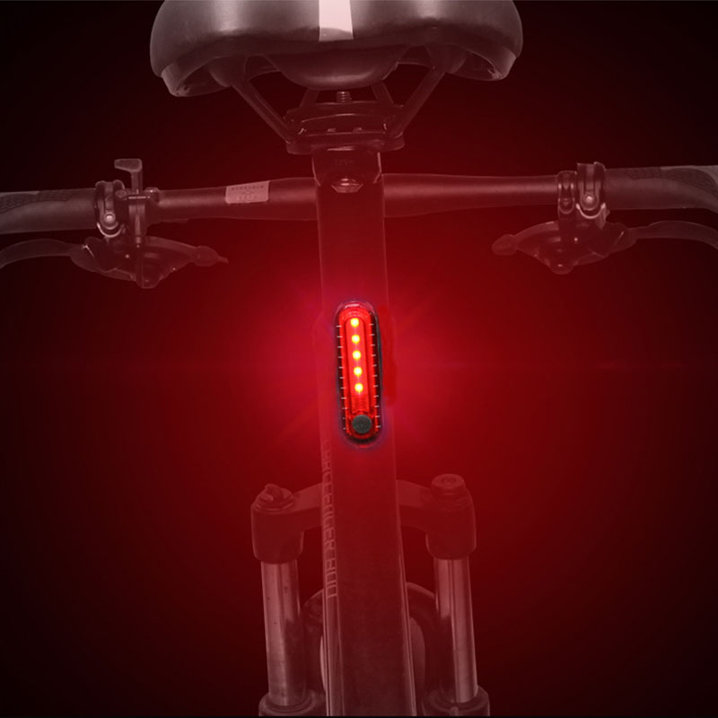 厂家 056山地自行车骑行装备USB自行车充电尾灯夜骑警示灯详情4