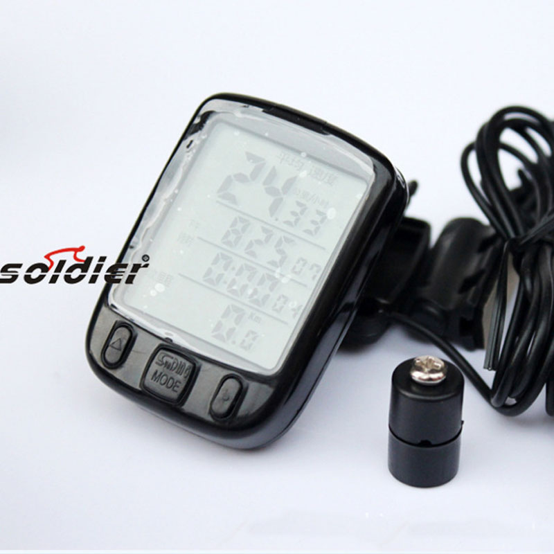 自行车码表夜光码表 自行车配件 自行车中文码表//563A码表详情3