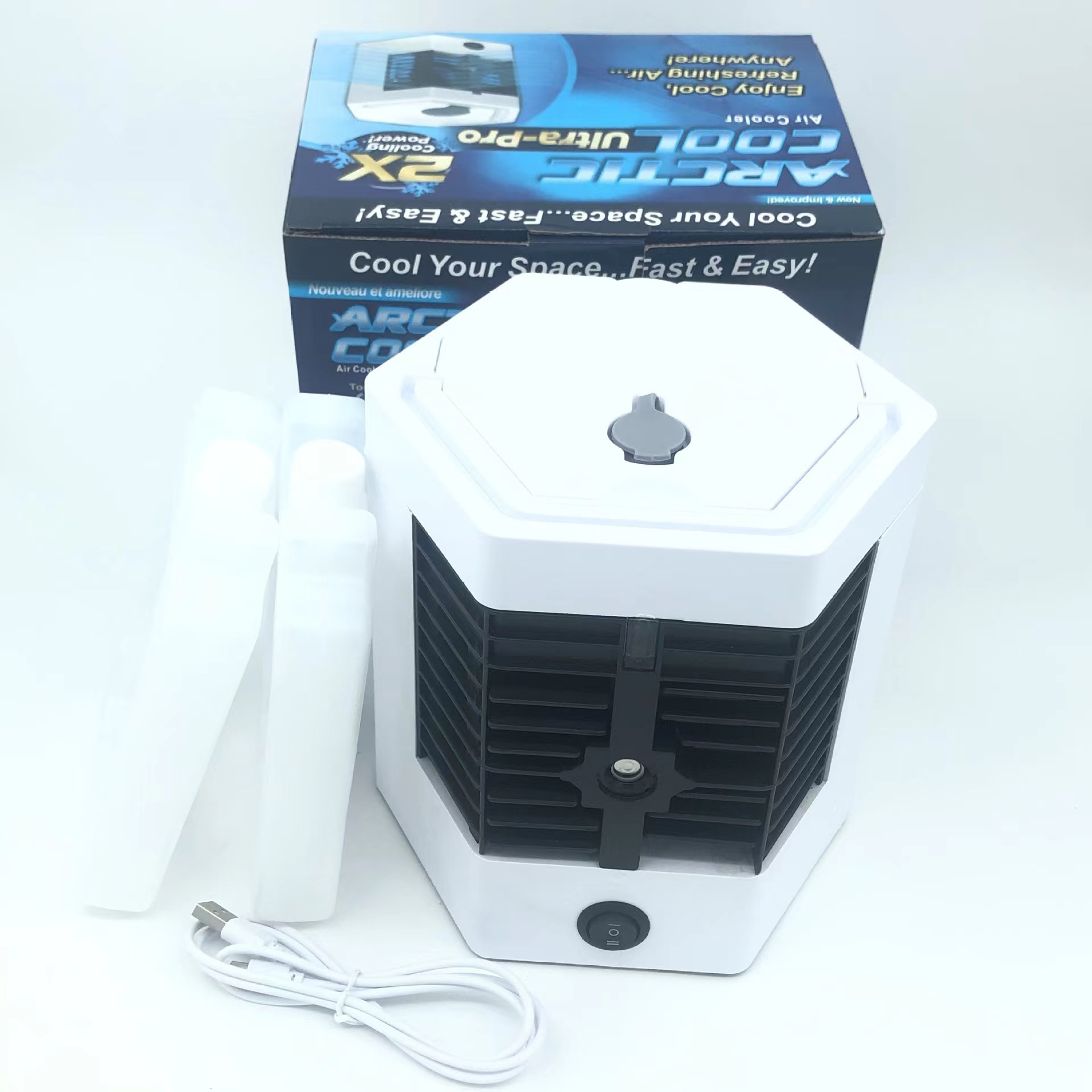Spray cooling fan, ice mist fan, air conditioning companion, cooling fan, three-dimensional spray fan pic 8