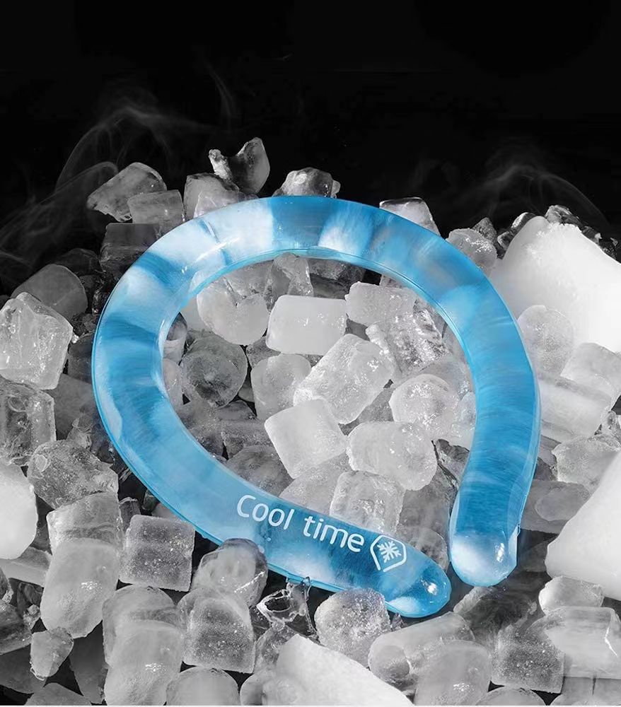 18℃挂脖冰袋 降温冰袋 保冷冰围脖 网红降温神器 防暑颈部冷却器 