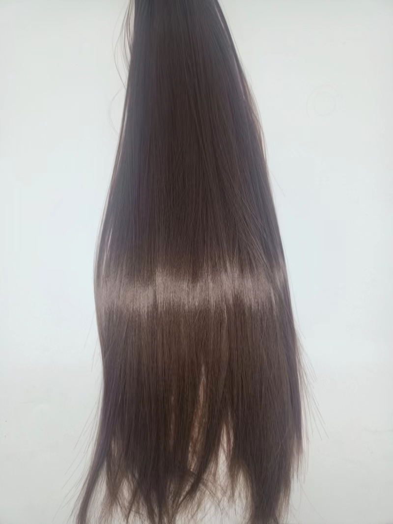 Venta caliente 5 tarjetas extensiones de cabello tipo one piece engrosamiento cabello recto cinco clips cortina de cabello peluca sin marcas extensiones de cabello tarjetas de cabello details Picture