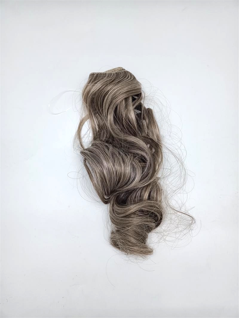 New fishline hair curtain, long curly hair, seamless hair extension, wig pieces, European and American export fashion wigs for women, in stock Application Scenario